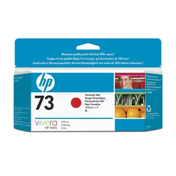 Original HP 73 130ml chromatic red CD951A DesignJet Z3200 Serie DATUM 08/2020