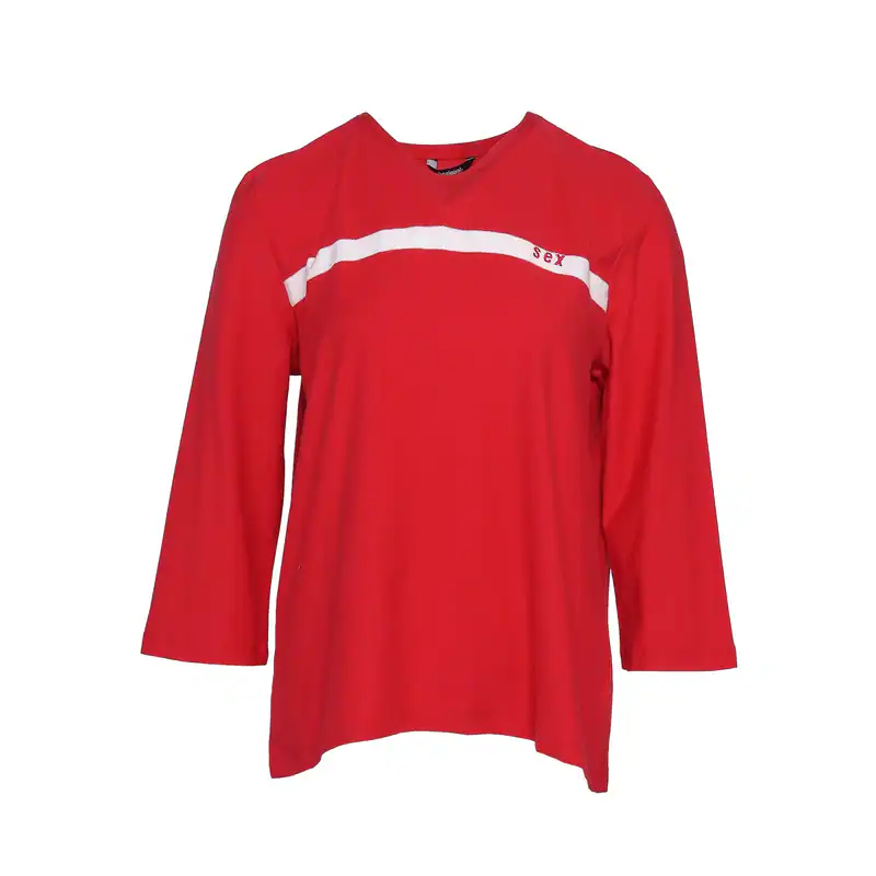 Desigual Damen-T-Shirt Größe XL Bestickt 19WWTKCE