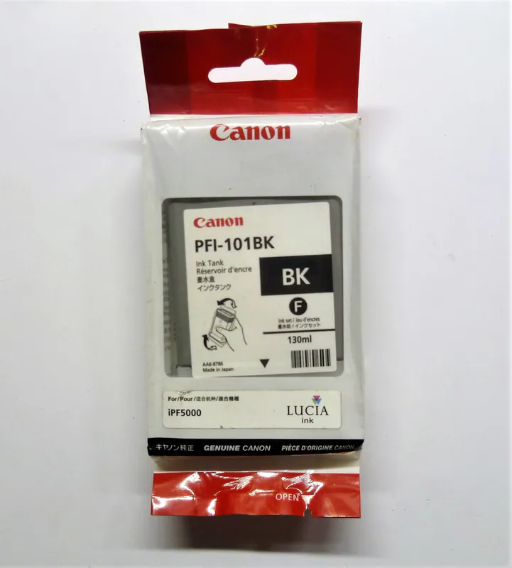 Original Canon PFI-101BK schwarz 130ml ImagePROGRAF iPF5000 iPF6000S OVP