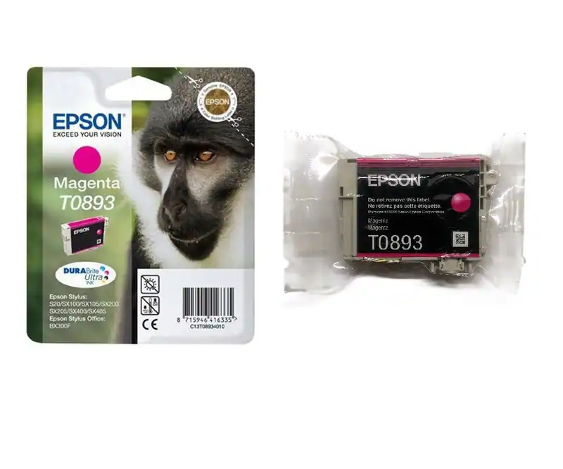 Original Epson T0893 magenta Tinte Tintenpatrone Druckerpatrone - o.V.