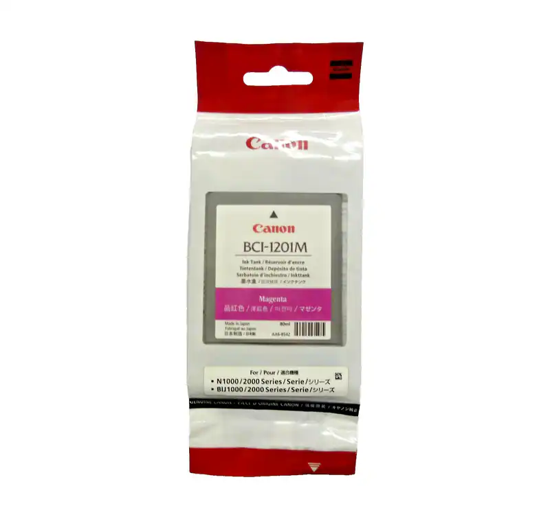 Original Canon BCI-1201M magenta 80ml N1000 N2000 BJI1000 BJI2000 OVP
