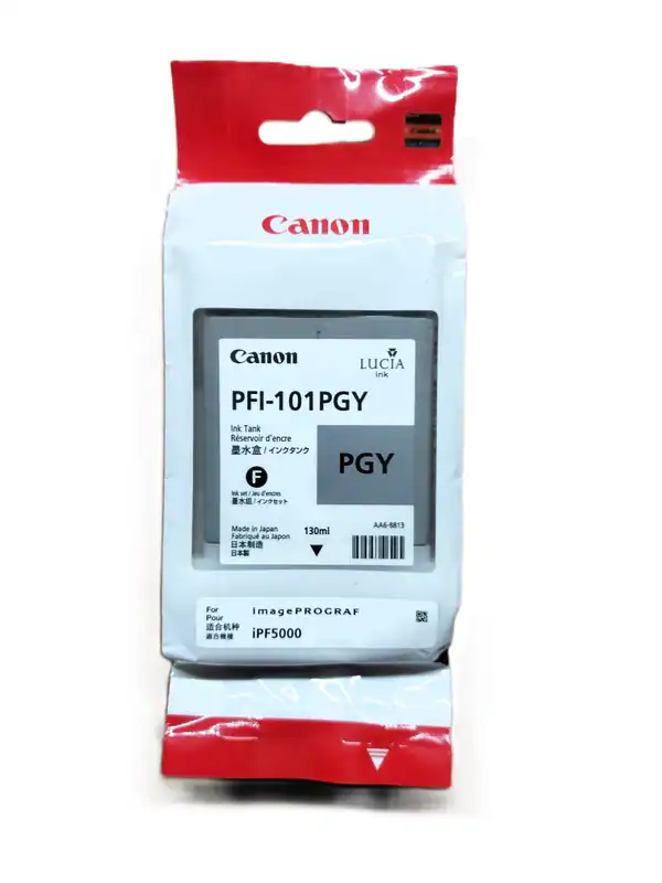 Original Canon PFI-101PGY foto grau photo gray 130ml ImagePROGRAF iPF5000