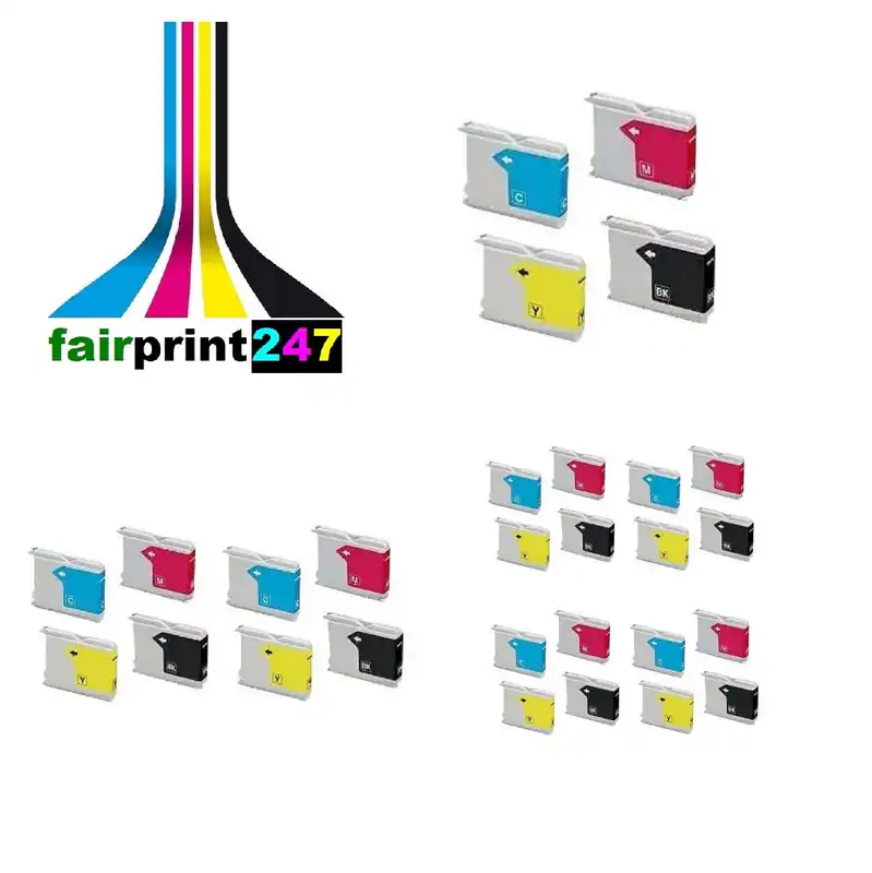 Patronen für Brother MFC-845CW MFC-885CW MFC-3360C MFC-5460CN kein original