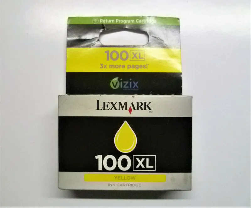 Original Lexmark 100 XL gelb Genesis s815 s816 Impact s300 s301 s302 s305