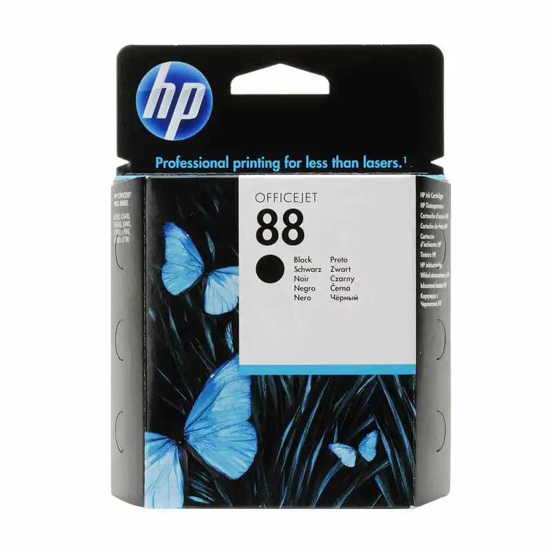 Original HP 88 schwarz OfficeJet Pro K550 K5400 K8600 L7480 L7580 OVP DATUM 2016