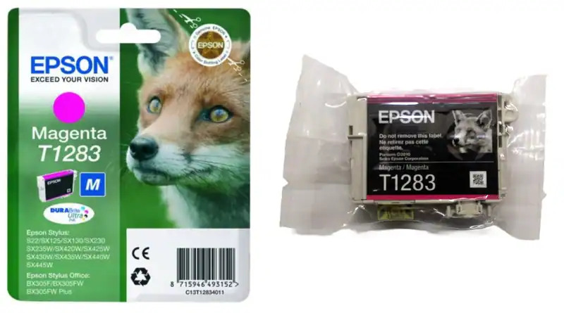 Original Epson T1283 magenta Fuchs Stylus S22 SX125 SX130 SX230 SX235 SX420 o.V