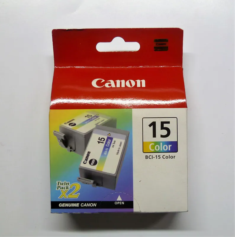 Original 2 x Canon BCI-15 C color Pixma i70 i80 BCI-15C -- ungeöffnete OVP