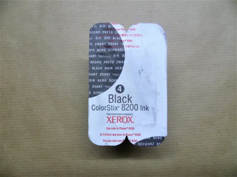 Original Xerox Tektronik Ink ColorStix schwarz Phaser 8200 016-2040-00 - 1 Stix