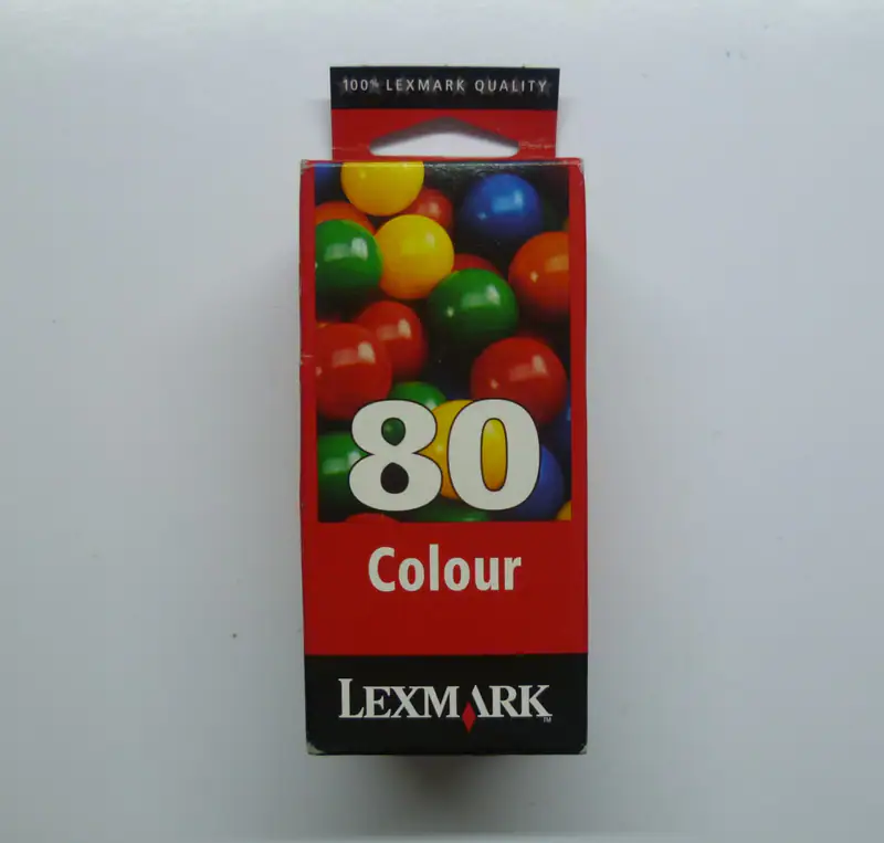 Original Lexmark 80 color 3200 5000 5700 7000 7200 Optra 40 45 Z11 Z31 -- OVP ND