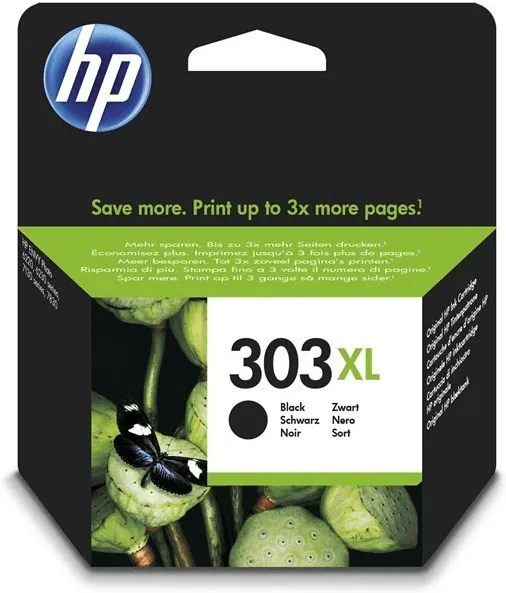 Original HP 303XL schwarz Envy 6220 6230 6232 6234 7130 7134 7830 DATUM 2024