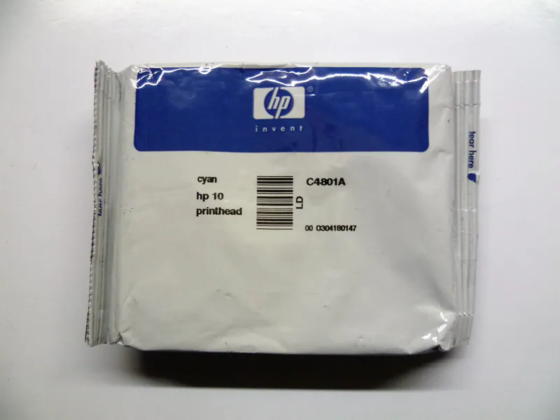 Original Druckkopf Printhead HP 10 C4801a cyan DeskJet Printer 2000 2500 C o.V.