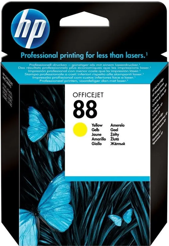 Original HP 88 C9388A gelb OfficeJet Pro K550 K5400 K8600 L7480 OVP DATUM 2017