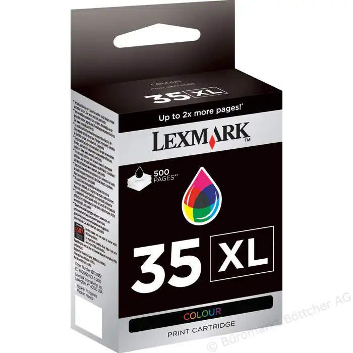 Original Lexmark 35 35XL color X5070 X5075 X5250 X5270 X5470 X5490 Z845 OVP
