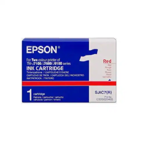 Original Epson S020405 SJIC7(K) rot TM-J7100 J7600 J9100 Serie ----- OVP 06/2019