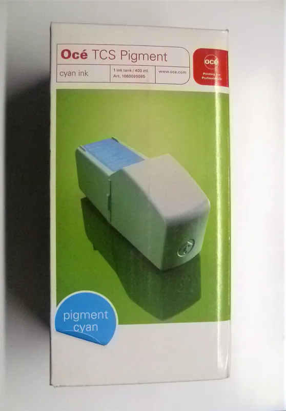 Original OCE TCS Pigment Ink Tank cyan 400ml TCS 300 TCS 500 NEU/OVP 1060099085