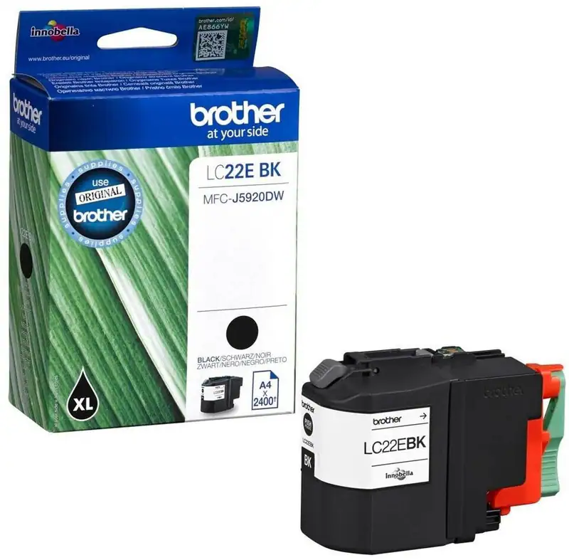 Original Brother LC22E BK schwarz MFC-J5920DW Tintenpatrone Tinte o.V.