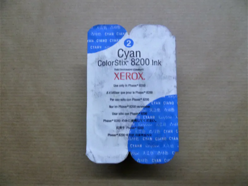 Original Xerox Tektronik Ink ColorStix cyan Phaser 8200 016-2045-00 --- 1 Stix