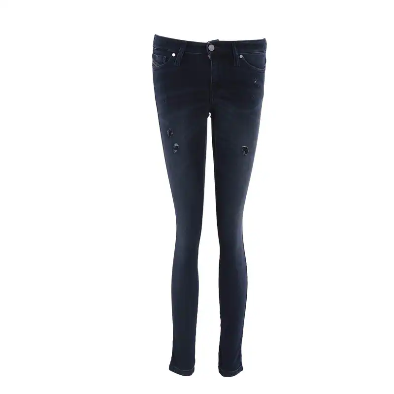 Diesel Damen Jeans Blau Skinzee Super Skinny Stretch Gr. W23 00SK82