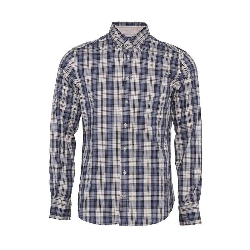 Hackett London Herrenhemd Größe S Double Face Stoff HM309177