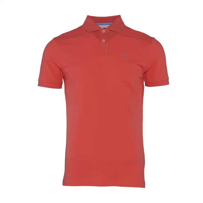 Hackett London Herren-Poloshirt Größe S mit gesticktem Logo HM562363