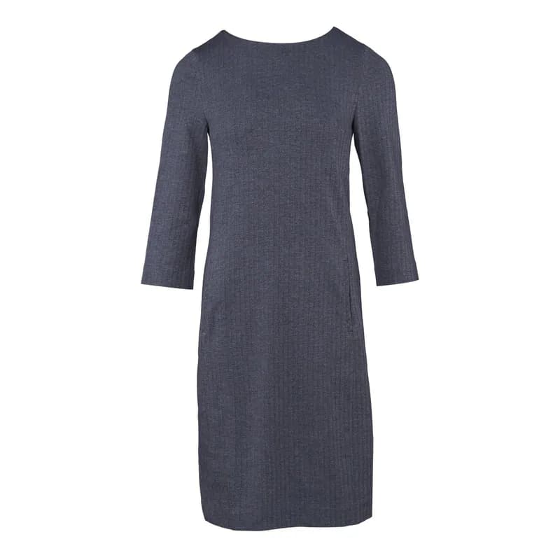 GANT Damen Kleid Jersey 4501079 Grau Gr. XS 34 Ganzjährig