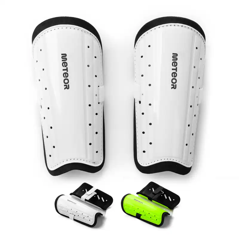 Schienbeinschoner Pads Fußball Fußballspiele Kinder Erwachsene Sport XS-L METEOR