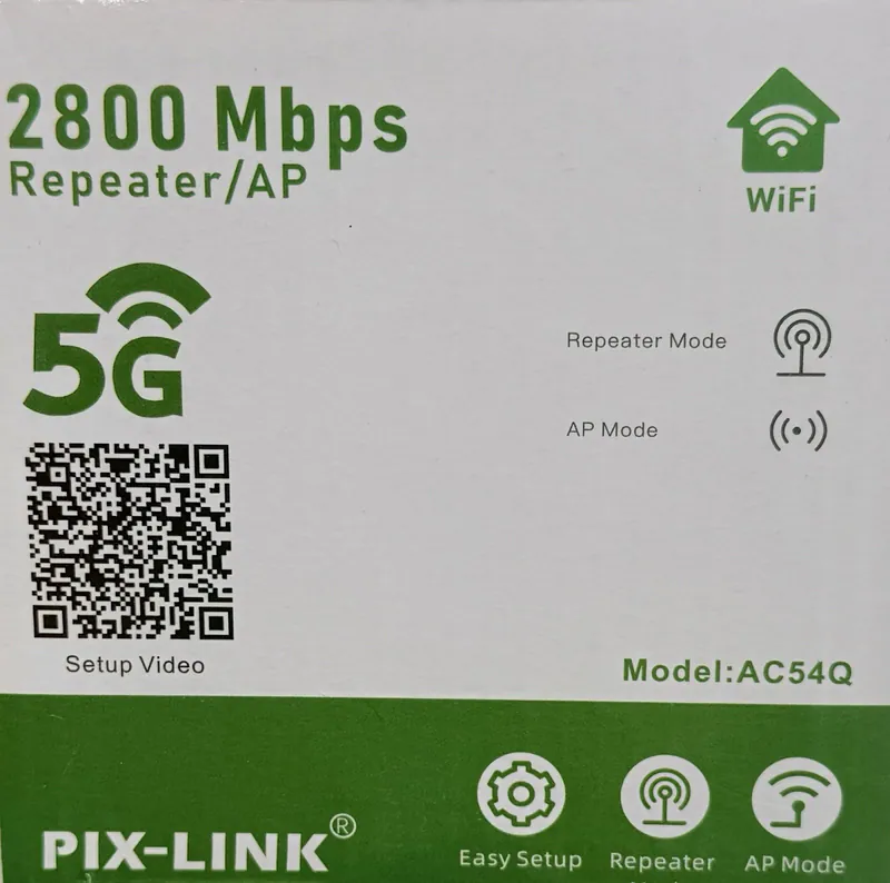 5G 2800 Mbps Wifi Range Extender Internet Router Wlan Repeater-Verstärker 5G