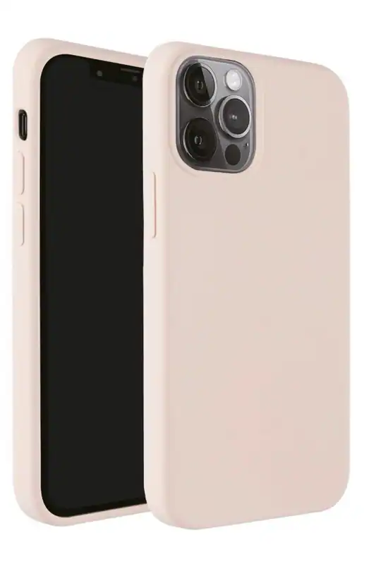 VIVANCO Hype Cover, Schutzhülle für iPhone 13 Pro Pink Rosa