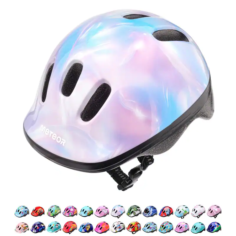 Kinderfahrradhelm Radhelm Kinderhelm Fahrradhelm Schutzhelm 22 var Kinder XS-S🤩