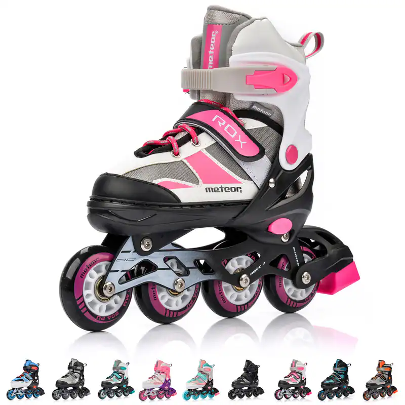 Inline Skates Rollschuhe Kinder ABEC7 Einstellbare Junge Mädchen Gr. 30-41 LED