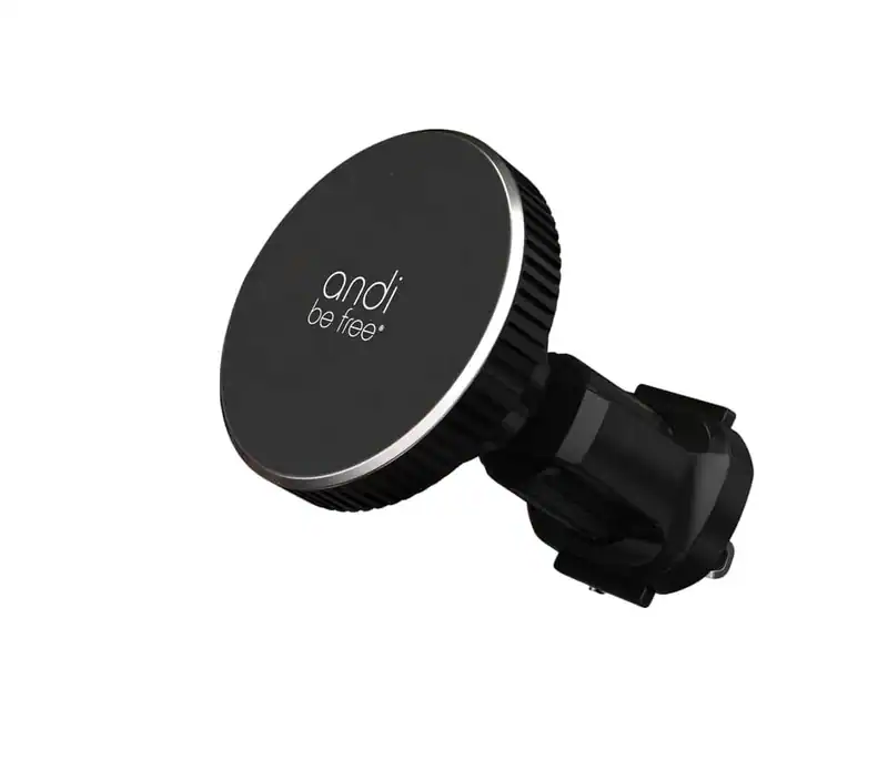 Andi induktive Ladestation für das Auto | magnetische Ladegerät mit Handyhalter