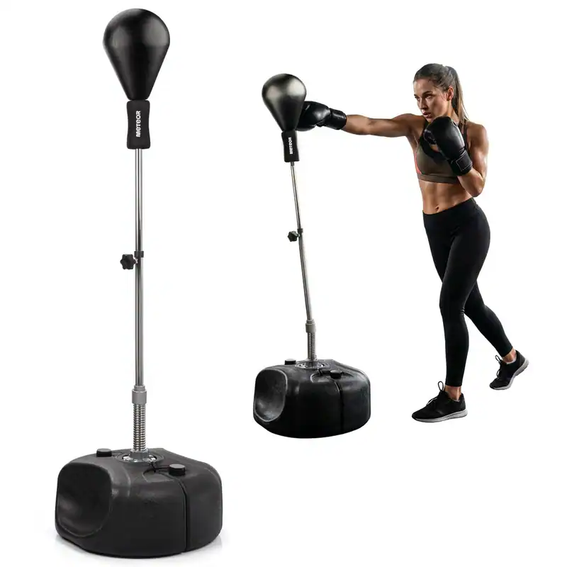 Standboxsack Einstellbare Boxsack Boxbirne Punchingball Erwachsene Sport 124-158