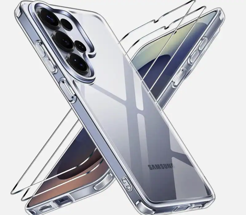 Handy Hülle + 2X Schutzglas für Samsung Galaxy S26 Ultra Panzerfolie Gummi hüll