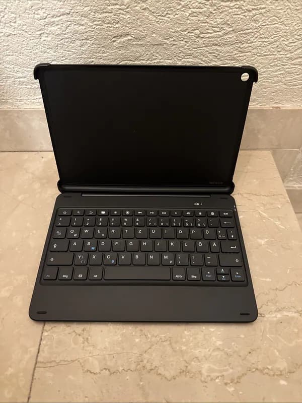 Kabellose Tastatur, Bluetooth Tastatur mit Hülle, Universal für alle ios android