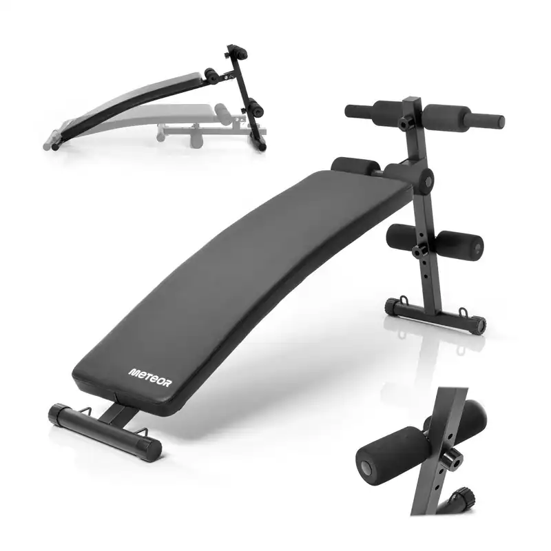 Schrägbank Bauchtrainer Rückentrainer SIT UP BANK Bauchmuskelbank Fitnessbank💪