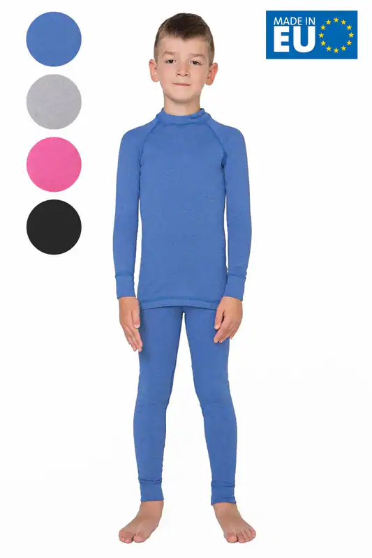 Kinder Ski Funktions Thermo-Unterwäsche-Set für Jungen und Mädchen Winter warme