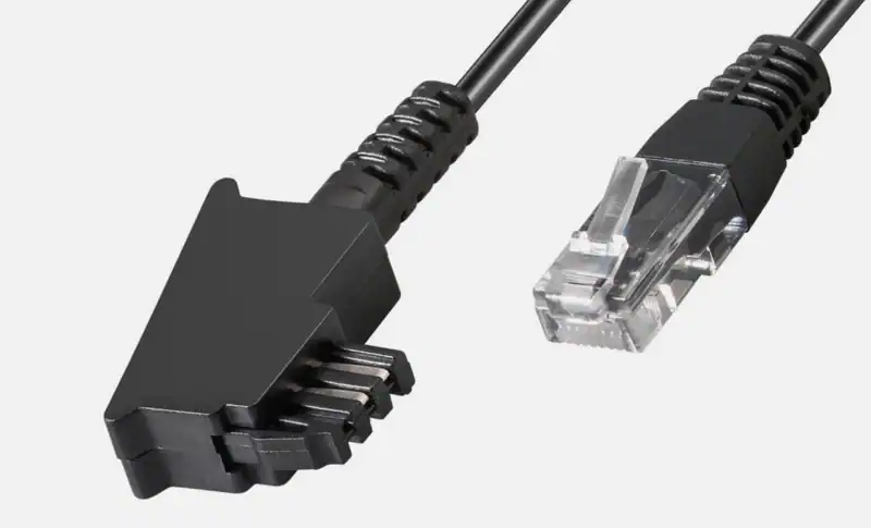 DSL Router dsl Kabel schwarz FritzBox EasyBox Speedport 3m | 5m | 10m | 20m Top