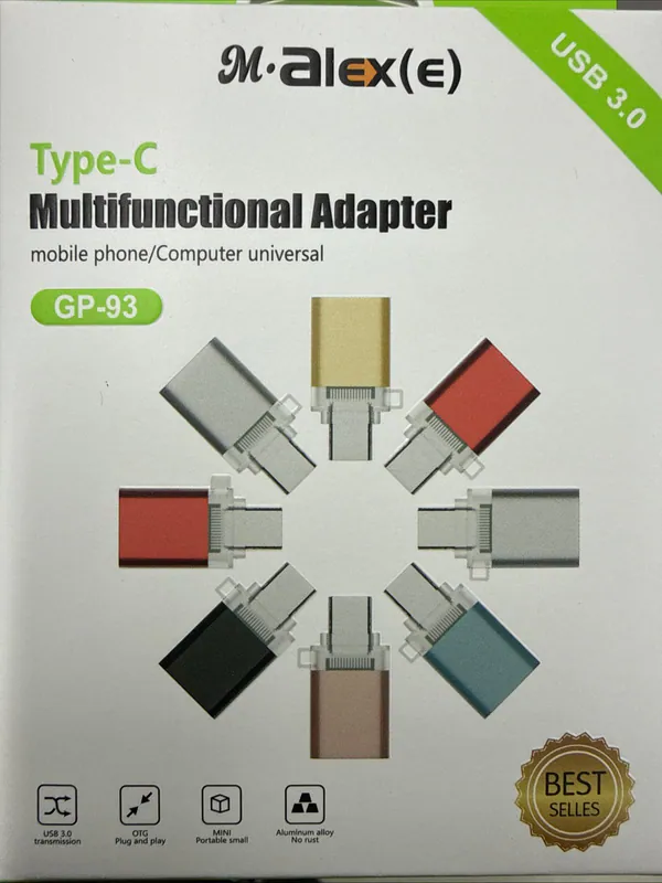 OTG Adapter Mix Farbe Adapter Ladeadapter IOS Micro typ-C Datenübertragung OTG