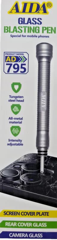 Glas Blaster Kamera Rückseite Glas Entferner Stift Öffner Entfernen Aida AD-795