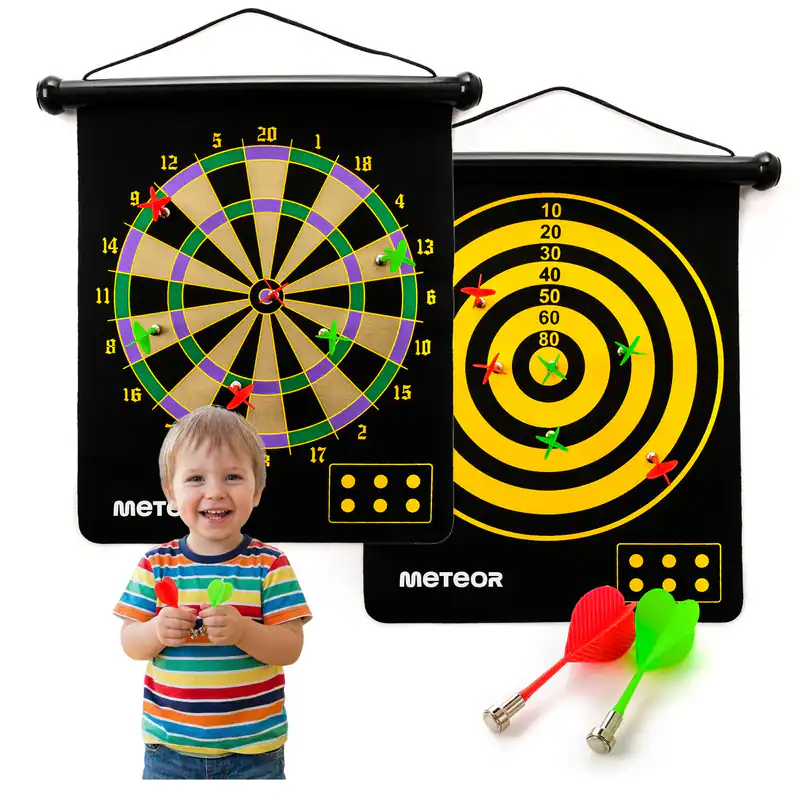 Dartscheibe Spiel 6 Magnet Darts Magnetische Set Kinder Erwachsene Kinderdart 🎯