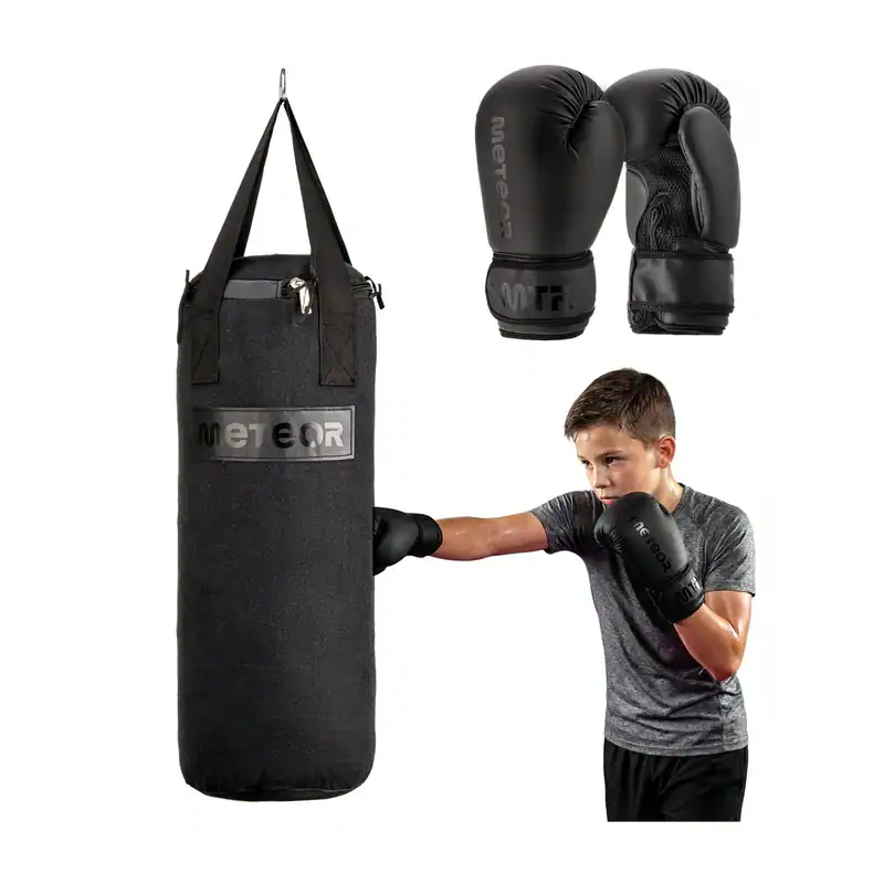 BOX SET Boxsack gefüllt 6 kg Handschuhe Halterung Kinder Jugend 6 oz Punching🥊
