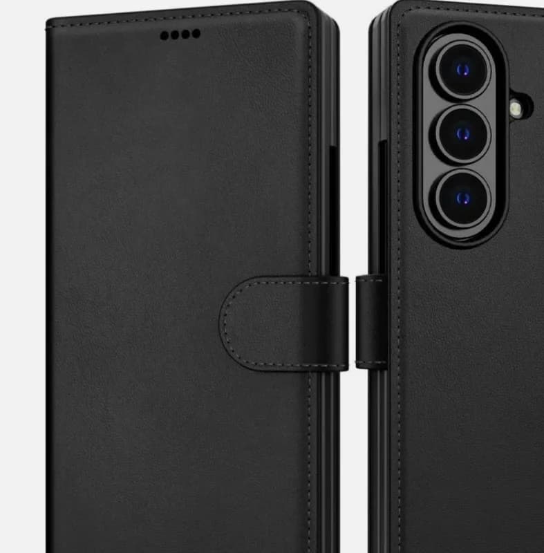 Samsung Tasche Klapphülle für Fold 7 | Flip 7 | Fold 6 | Flip 6 Mit SchutzGlass