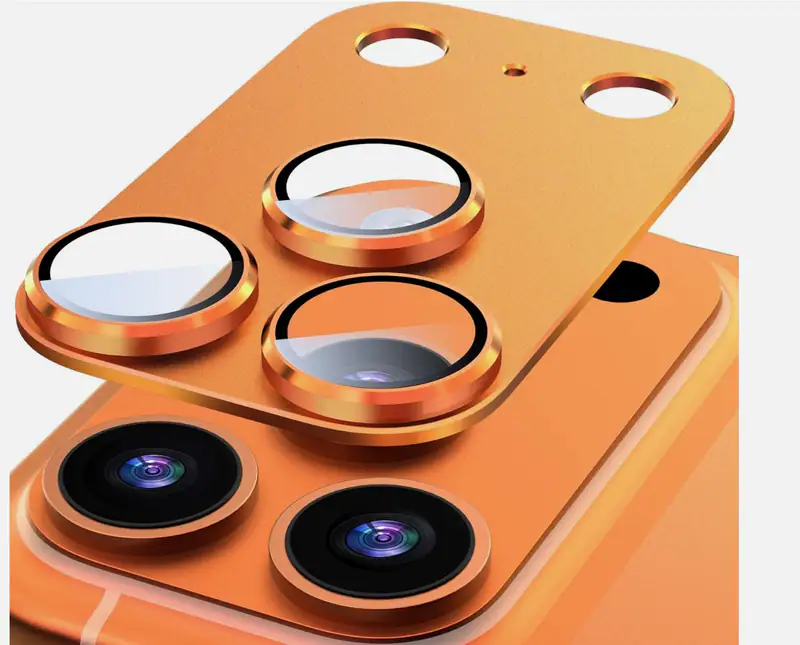 3D Echt Kamera Schutzglas iPhone 17 Pro 17 Pro Max Linsenschutz Glas Komplet