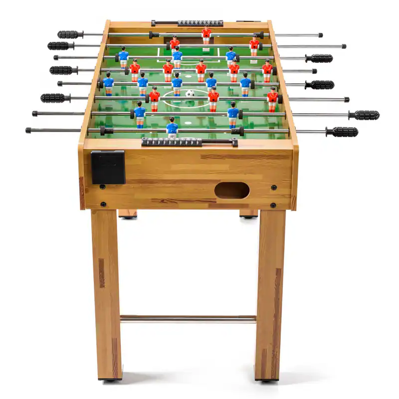 Kickertisch inkl. Bälle Tischkicker Tischfußballspiel ROBUST 122x61x80cm PRO