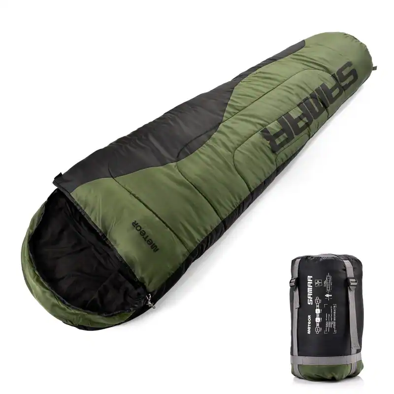 Schlafsack Mumienschlafsack Ultraleicht Deckenschlafsack Camping für Erwachsene