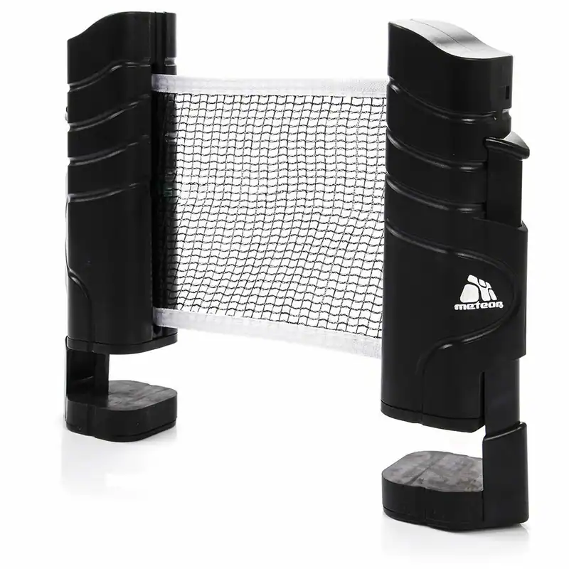 Tischtennisnetz ausziehbar Tragbar Tischtennis einstellbare 220cm ROLLNET meteor