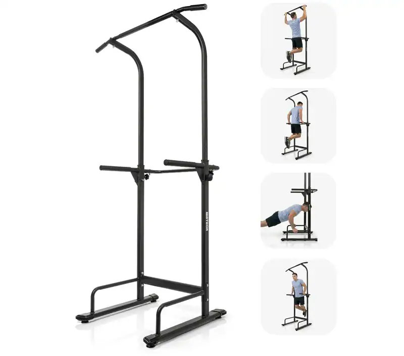 Klimmzug Dip Station Höhenverstellbar Multifunktional bis 200 kg 185–194cm Sport