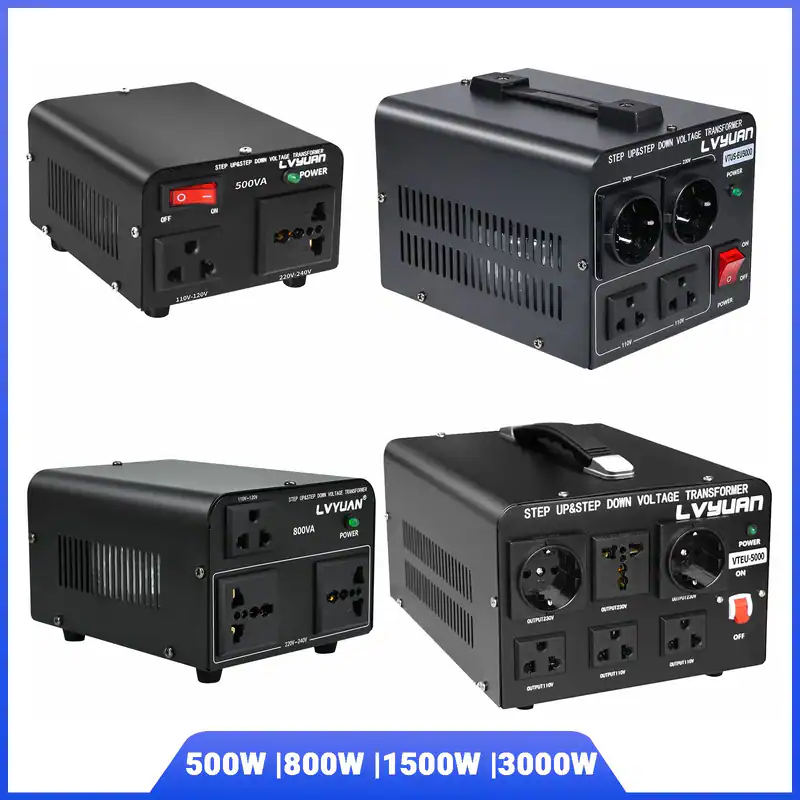 3000W 1500W Spannungswandler Transformator 110V⇋230V 500W 800W AC⇋AC Werkstatt