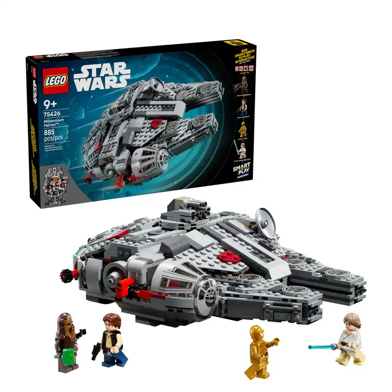 LEGO Star Wars™ 75426 SMART Play: Millennium Falke Bausatz, Mehrfarbig