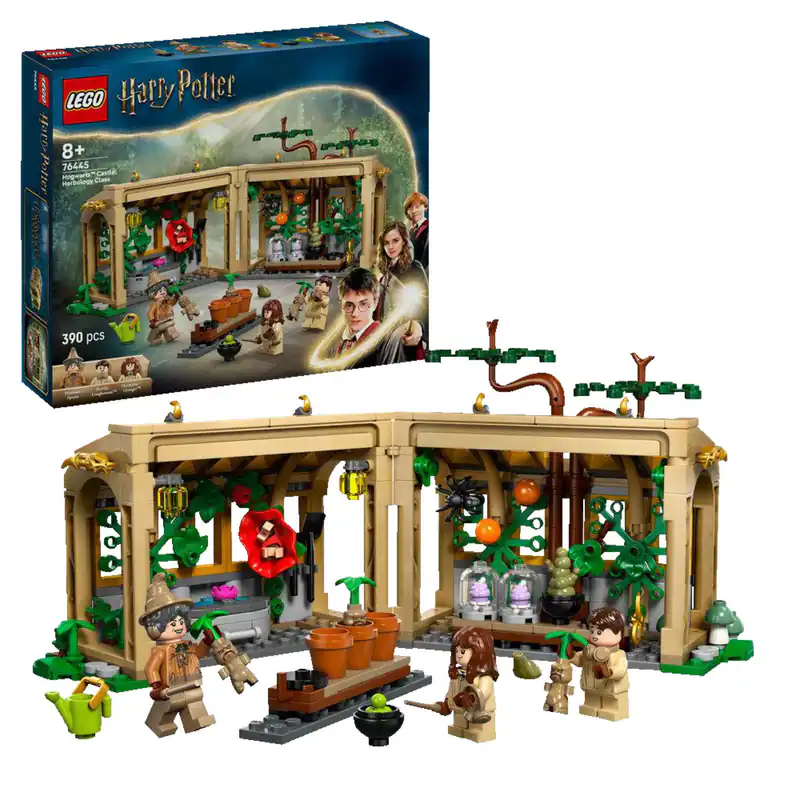 LEGO Harry Potter™ 76445 Schloss Hogwarts: Kräuterkundeunterricht Bausatz, Mehrf